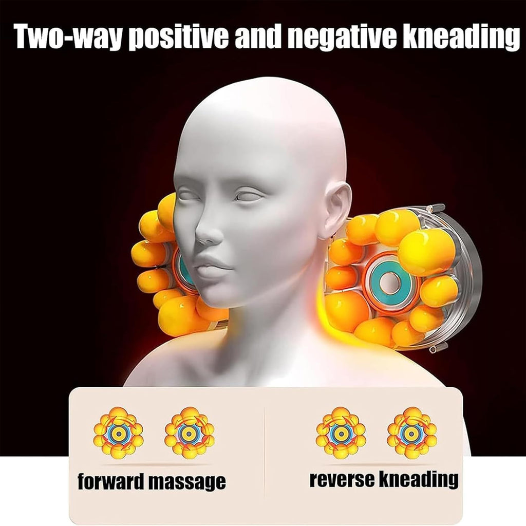 Multi-functional airbag massage cushion, supports airbag traction stretching and massage function, portable full body massager for home\u002Foffice use, suitable for the elderly, sedentary people and athletes