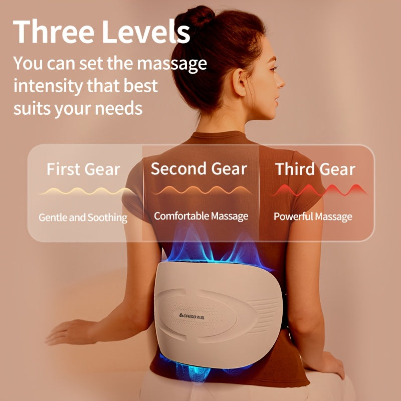 Automatic Abdominal Massager, Heated Needle Stone Abdominal Massager, Electric Massage Machine For Flat Abdomen, Waist And Abdomen, Back, Neck And Legs