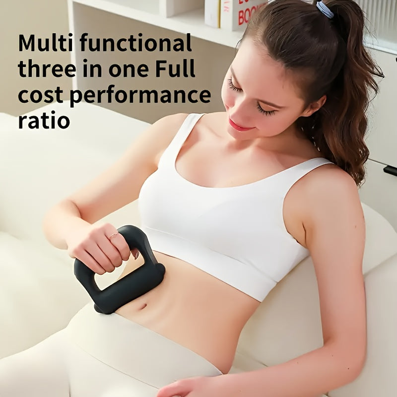 Fascia Ring Massager 5 Applications, 5 Modes, 5 Frequencies - Fully Upgraded Multifunctional Fascia Ring Massager | Portable And Convenient - Includes Adjustable Back Support Strap - Suitable for Waist, Legs And Full-body Use - The Perfect Gift!