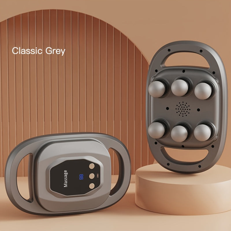 1pc 6 Head Massage Gun, Massager, Muscle Massager, Massage Tools, Neck Massager, Back Massager, Leg Massager, Foot Massager, 44.09LB Percussion, 9600 RPM & 14mm Penetration, Gym\u002FOffice\u002FHome Use, Back Massager for Deep Tissue, Best Gifts for Men