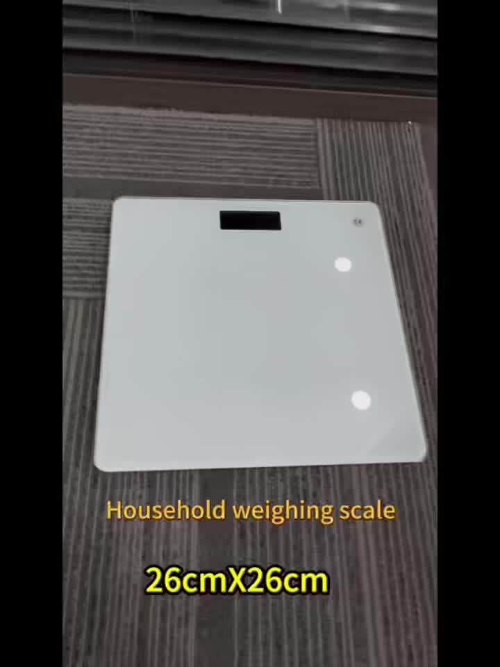 Precision USB Charging Electronic Body Weight Scale with LCD Digital Display, Ultra-Thin Lithium Polymer Rechargeable Battery (120mAh), Low Voltage (≤36V), Power Display Function - For Home & Gym Use - Ideal Gift for Health-Conscious Individuals