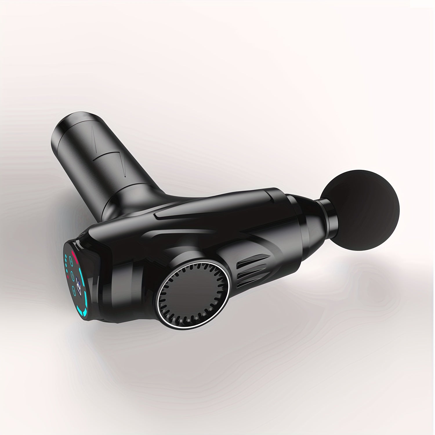 SORUDEL Deep Tissue Massage Gun, a Handheld Electric Muscle Massager, Rechargeable Fascia Gun, Equipped with 10 Professional-Grade Massage Heads, 30 Levels of Adjustable Intensity, High-Definition Touch LCD Screen, Pressure Sensing, And USB Fast Charging.