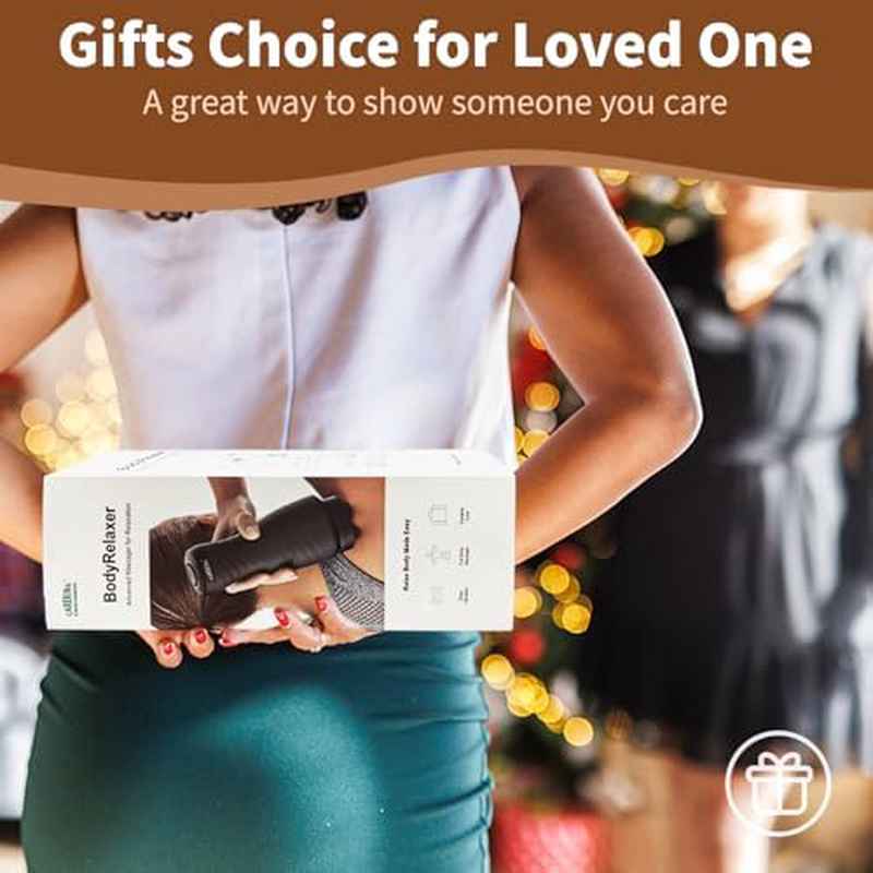 Women'S for deep Tissue Massage Gun with Vibration - Cordless & Battery-Powered (Batteries Not Included) - 5-Speed Adjustable with 4 Attachments (Cupping, Flat, Pointed, Fascia) for Muscle, Relief, Lymphatic Drainage & Body Sculpting - Ergonomic Des