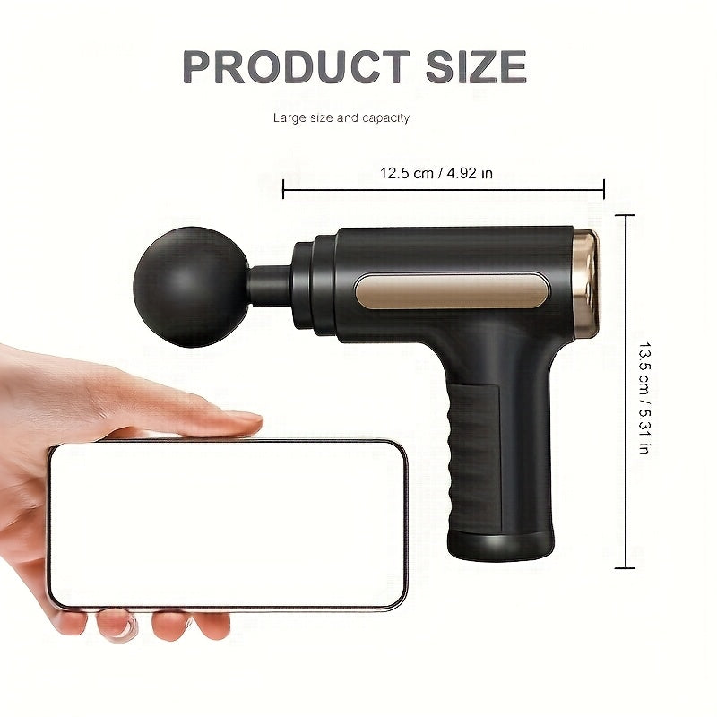 Deep Tissue Massager Handheld Tapping Massager for Deep Tissue Muscles | Ultra Compact & Elegant Design, High Torque Power, Father's Day & Mother's Day Gift - 1pc