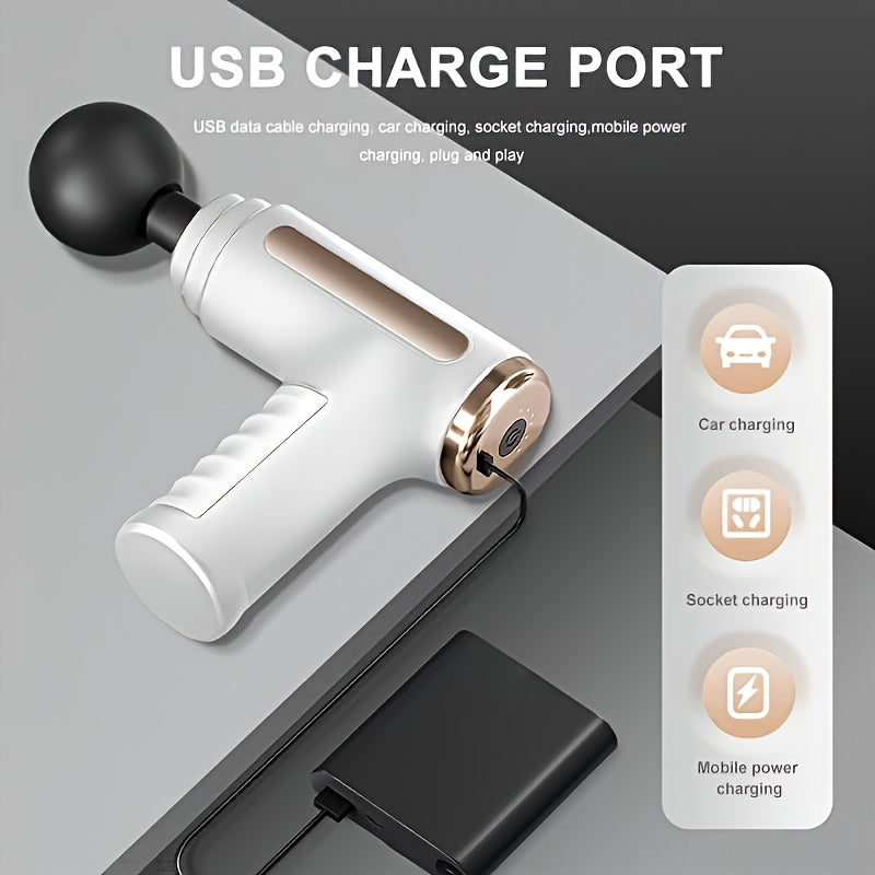 Deep Tissue Massager Handheld Tapping Massager for Deep Tissue Muscles | Ultra Compact & Elegant Design, High Torque Power, Father's Day & Mother's Day Gift - 1pc