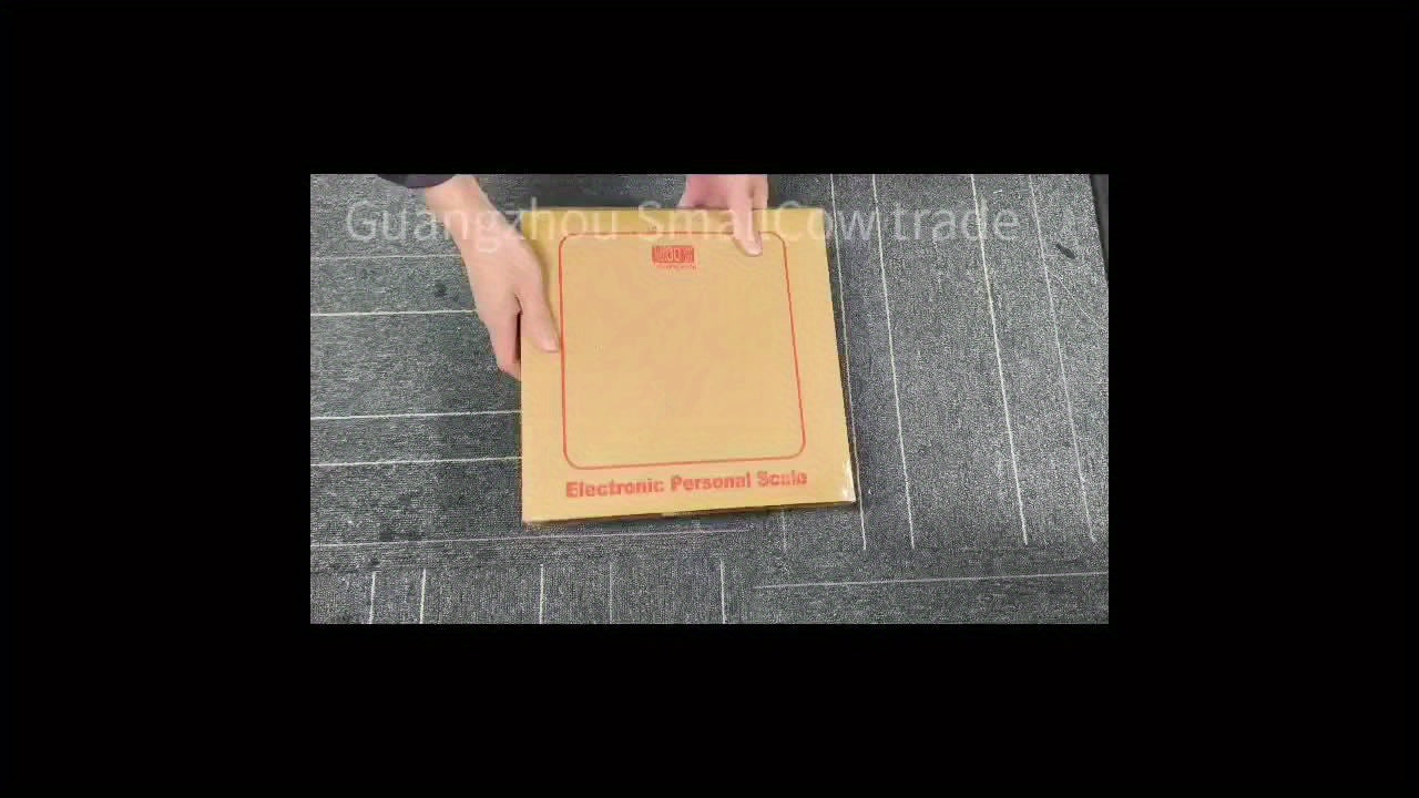 A Smart Digital Bathroom Scale, a Household Item, an Electronic Scale for Home Use, a Small Tempered Glass Scale for Domestic Use.