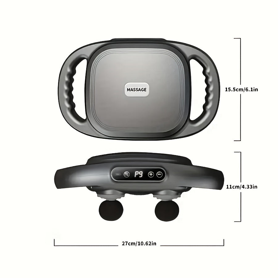 1 Handheld Massage Gun, 42 Multi-functional Massagers, USB Charging, Storage Box, Great Gift for Family And Friends