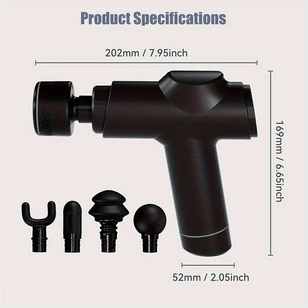 1 Set Of 2400mAh Hot And Cold Compress Fascia Gun, Deep Relaxation Of The Whole Body, Hot And Cold Two Modes, Upgraded Cold Compress Technology, Continuous Cooling, Good Exercise Companion