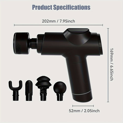 1 Set Of 2400mAh Hot And Cold Compress Fascia Gun, Deep Relaxation Of The Whole Body, Hot And Cold Two Modes, Upgraded Cold Compress Technology, Continuous Cooling, Good Exercise Companion