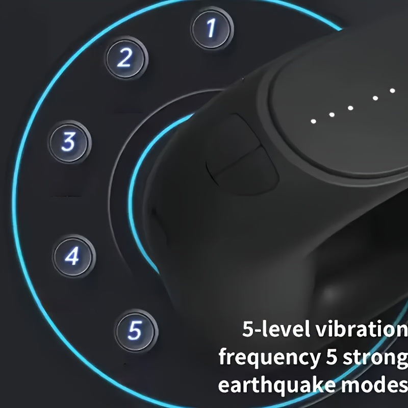 Fascia Ring Massager 5 Applications, 5 Modes, 5 Frequencies - Fully Upgraded Multifunctional Fascia Ring Massager | Portable And Convenient - Includes Adjustable Back Support Strap - Suitable for Waist, Legs And Full-body Use - The Perfect Gift!