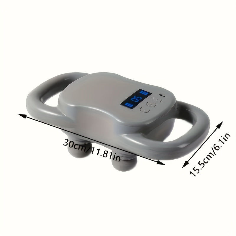 New Professional Grade Fascia Gun With Four Massage Heads, Silent Operation, Six Modes, Twenty Intensity Levels And Smart Display - A Full Body Relaxation Tool For Back, Legs, Neck And Shoulders, A Great Gift Choice For Your Family!