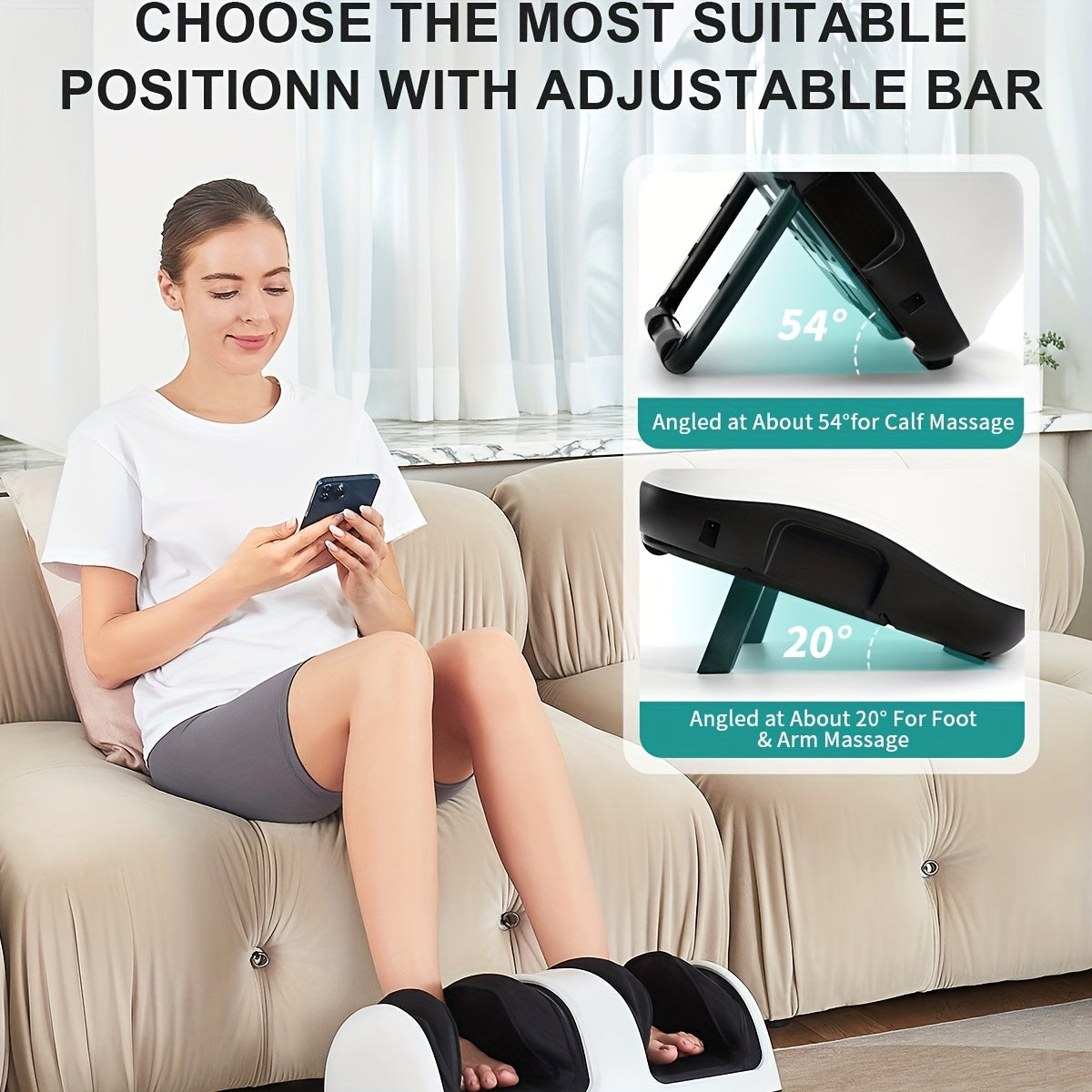 Electric Massager - Leg Beauty Machine White