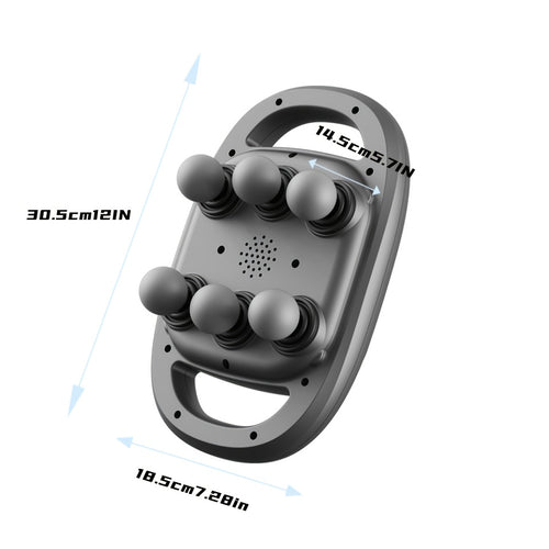 1pc 6 Head Massage Gun, Massager, Muscle Massager, Massage Tools, Neck Massager, Back Massager, Leg Massager, Foot Massager, 44.09LB Percussion, 9600 RPM & 14mm Penetration, Gym\u002FOffice\u002FHome Use, Back Massager for Deep Tissue, Best Gifts for Men