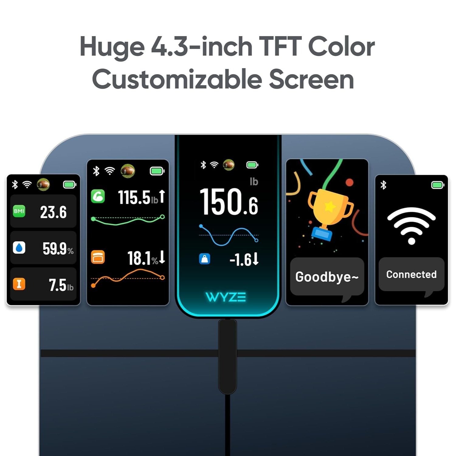 WYZE Scale Ultra, Smart Scale with 4.3\