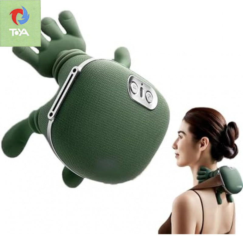 Shoulder And Neck Massage Expert, Lower Abdomen Massager, Acupressure Back And Neck Massager, Kneading Massage Pillow, Electric Massager, Unisex Gift, Therapeutic Massage, Acupressure Device, Kneading Design, High-Quality Materials