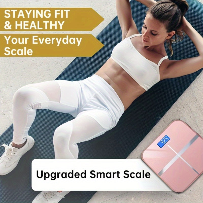 High Precision Scale Ultra High 400 LB Weight Scale, High Precision Smart Digital Bathroom Scale | LB\u002FKG Convertible, Multi-function Temperature Display, HD LCD Display, Ultra Wide Platform And Large Capacity For Home, Dorm, Gym Or Office Use