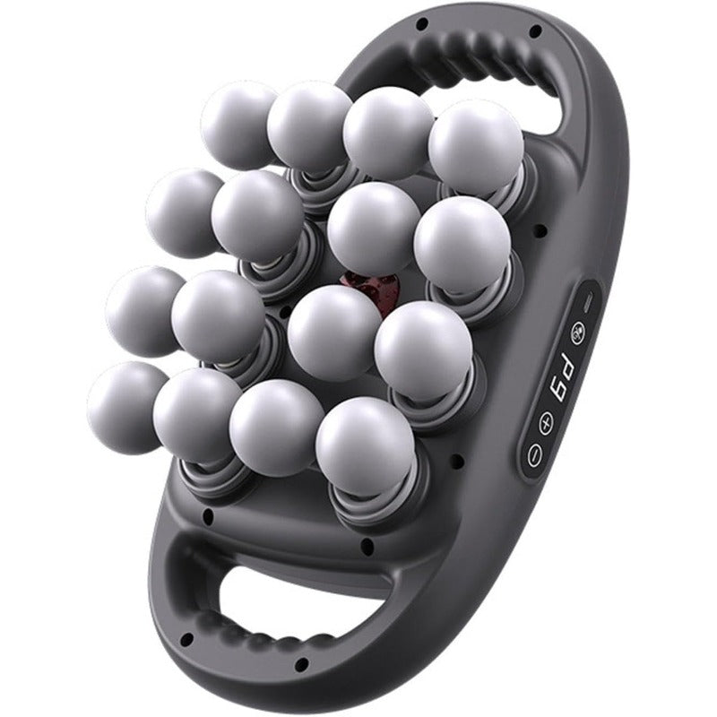 Evasea 8-Head Deep Tissue Massage Gun - Electric Muscle Massager with 16 Kneading Nodes, 9-Speed & 9-Mode Settings, Quiet Portable Device for Back, Legs, Arms, Hands-Free Operation, Type-C Fast Charge (Black) - Ideal Gift