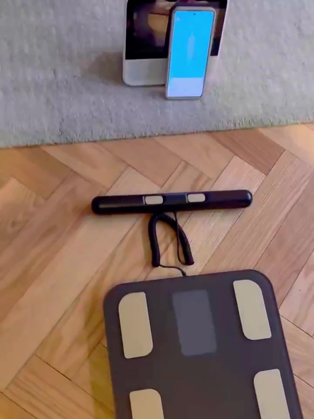 Smart Digital Scale for Home Use, Health & Fitness Body Weight Measurement with Large Color Display, 360 lbs Capacity