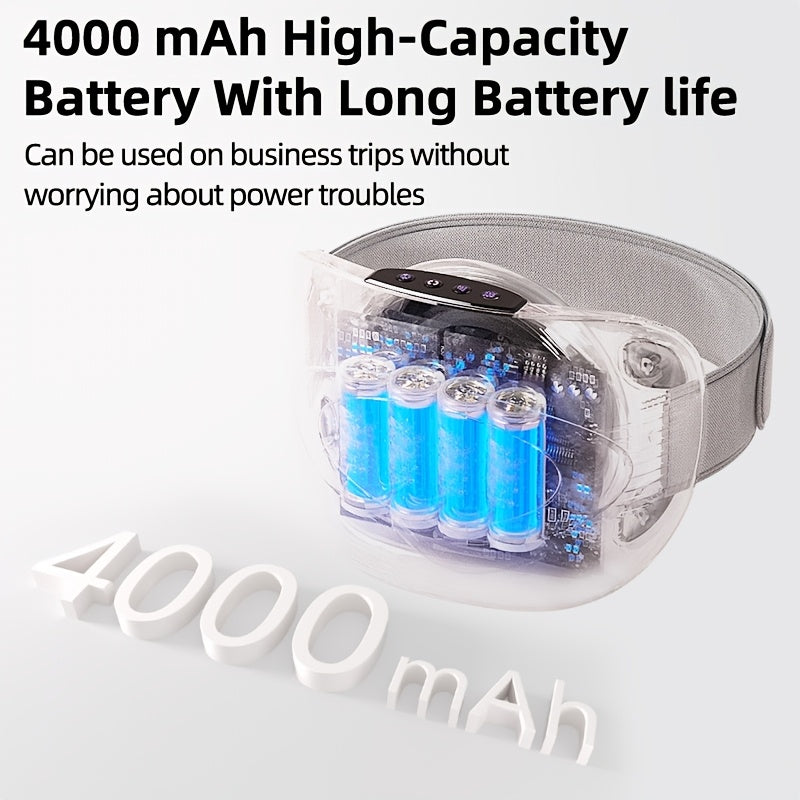 Automatic Abdominal Massager, Heated Needle Stone Abdominal Massager, Electric Massage Machine For Flat Abdomen, Waist And Abdomen, Back, Neck And Legs