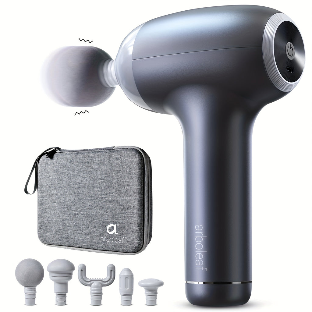 Massage Gun for Larger Athletes - a Percussion Tool for Muscle, Featuring Various Attachments, Silent Operation, Adjustable Speed Settings, Perfect for Athletes And an Excellent Gift for Holidays (Father'S Day\u002FMother'S Day\u002FChristmas)
