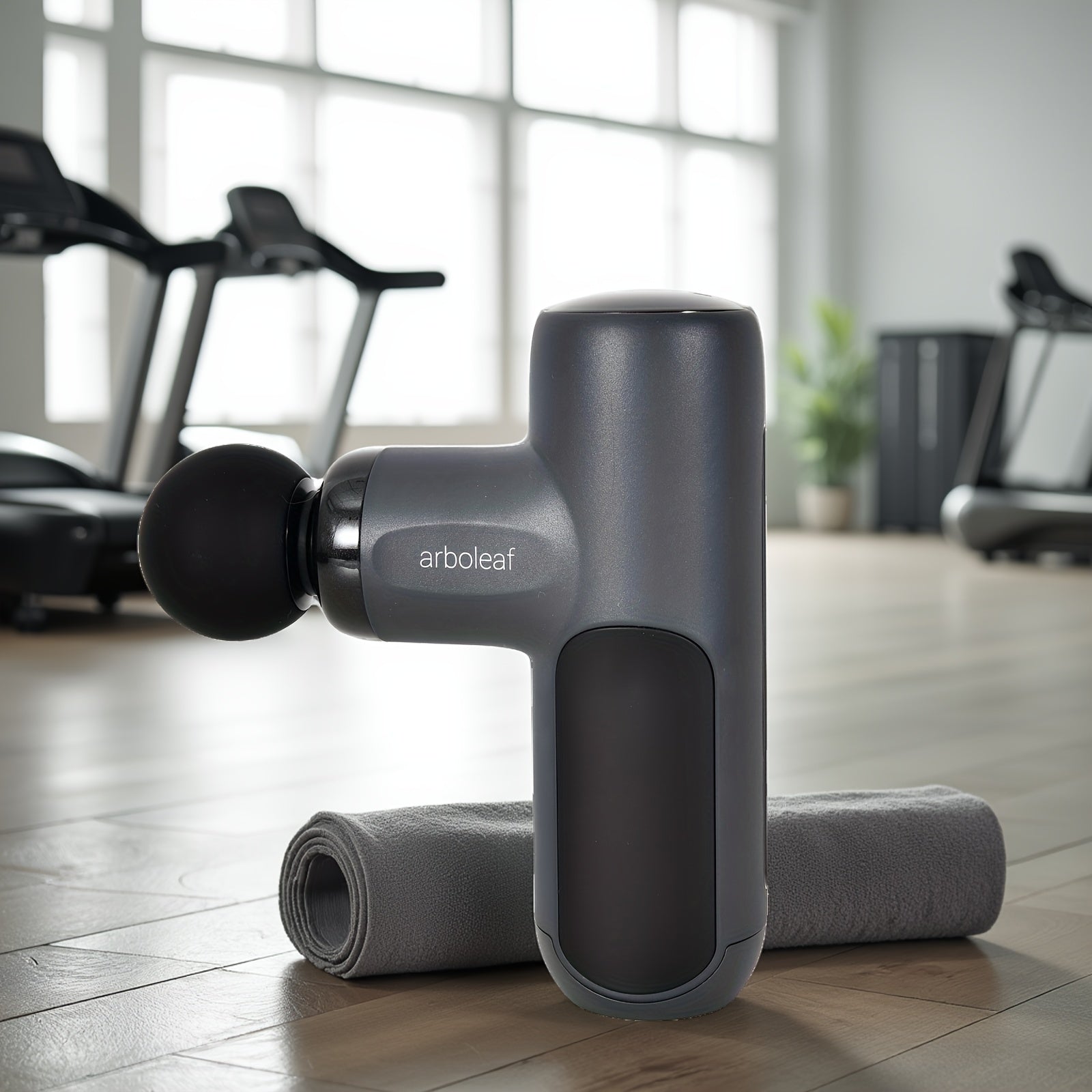 Arboleaf Mini Massage Gun: Deep Tissue Percussion Muscle Massager with 5 Speed Levels & Multi-Function Heads, Portable & Quiet – Perfect Holiday Gift for Shoulder, Neck, Waist, and Back