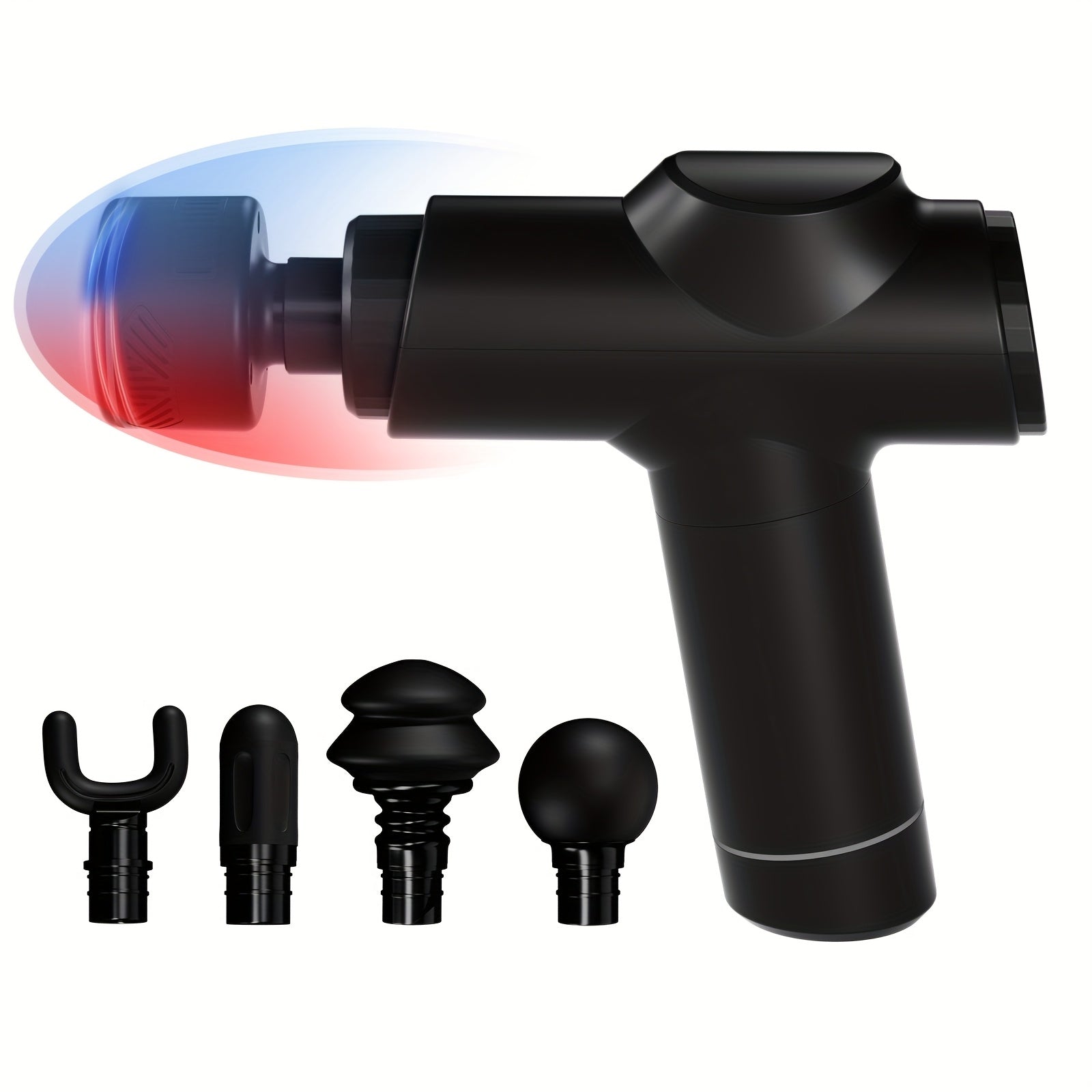 1 Set Of 2400mAh Hot And Cold Compress Fascia Gun, Deep Relaxation Of The Whole Body, Hot And Cold Two Modes, Upgraded Cold Compress Technology, Continuous Cooling, Good Exercise Companion