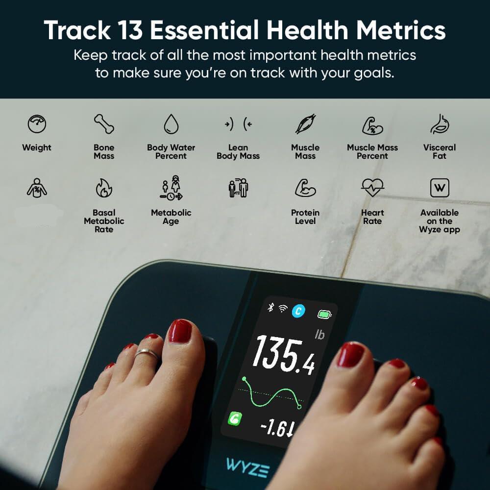 WYZE Scale Ultra, Smart Scale with 4.3\