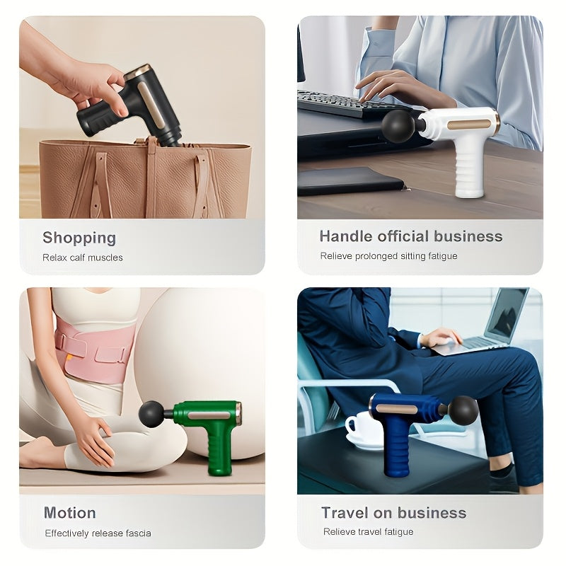 Deep Tissue Massager Handheld Tapping Massager for Deep Tissue Muscles | Ultra Compact & Elegant Design, High Torque Power, Father's Day & Mother's Day Gift - 1pc