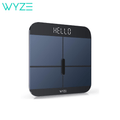 WYZE Smart Scale X for Body Weight, Digital Bathroom Scale for Body Fat, FSA HSA Eligible, Water and Muscle, Heart Rate Monitor, Body Composition Analyzer for People, Baby, Pet, 400 lb